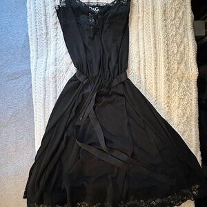 D&G Black cocktail dress Size 28/42